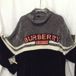 BURBERRY LONDON SWEATER Large Logo